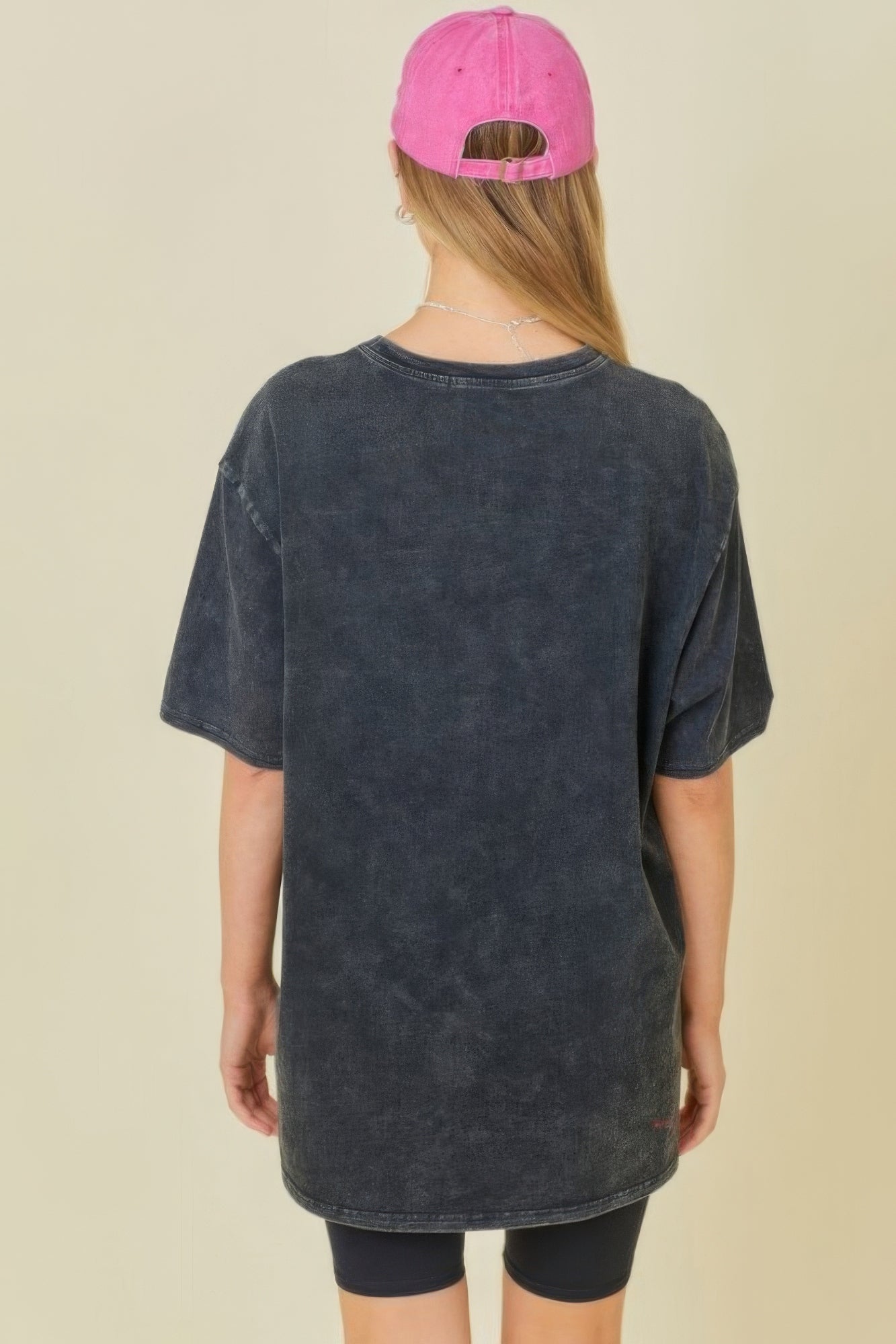 Nashville Music City Graphic T-shirt - Washed Charcoal