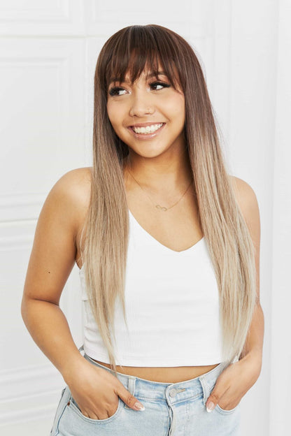 Miley Long Straight Synthetic Wigs 26''