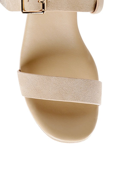 Portia Leather Wedge Sandal