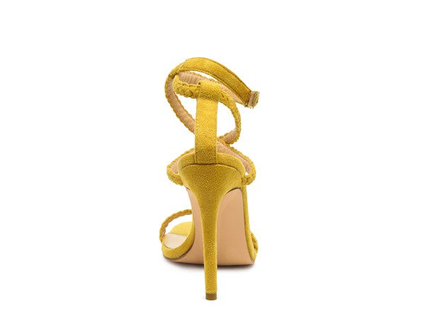 Spicy Suede Stiletto Sling-Back Sandal