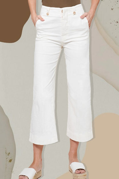 Cotton Palazzo Pants