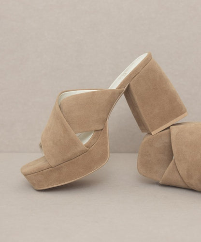 Chunky Platform Mule Heel