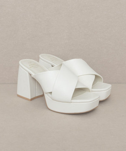 Chunky Platform Mule Heel