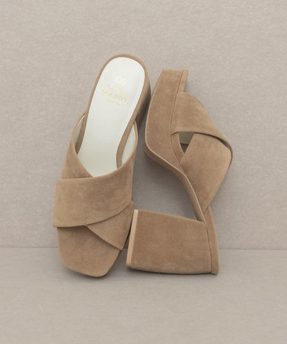 Chunky Platform Mule Heel