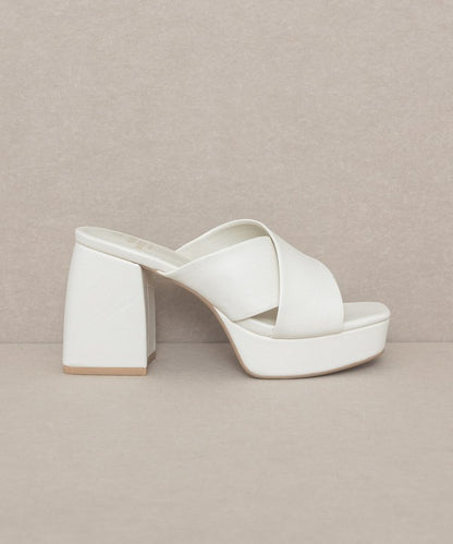 Chunky Platform Mule Heel