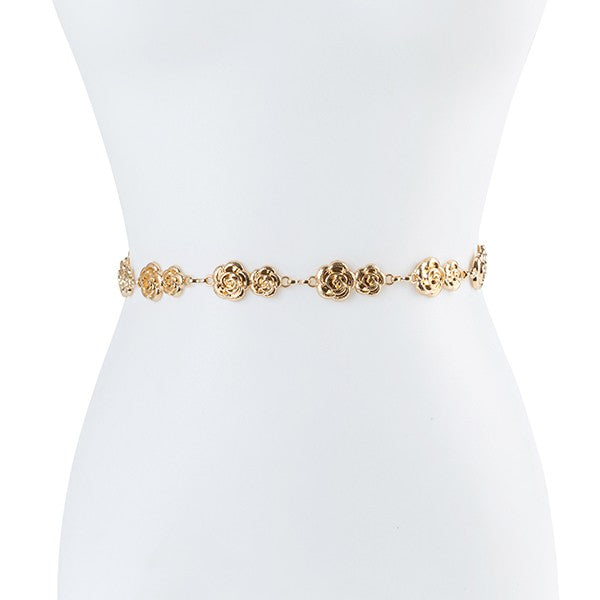 Dainty Flower Waist Belt