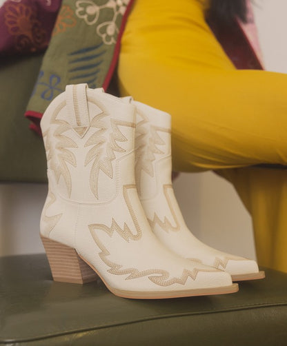 Nanti Embroidered Cowboy Boots