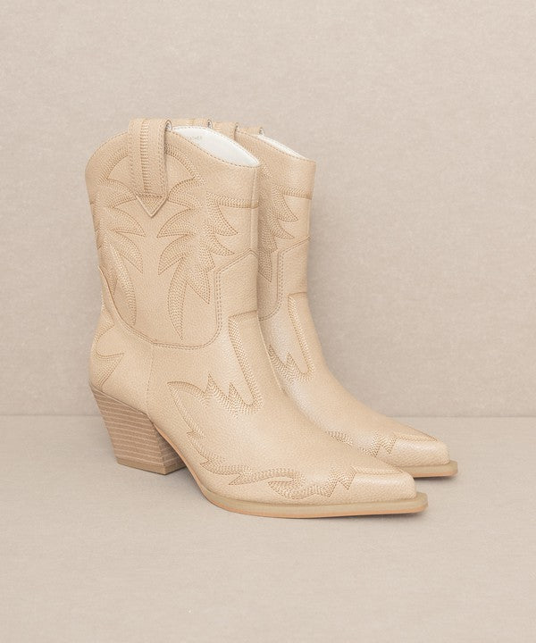 Nanti Embroidered Cowboy Boots