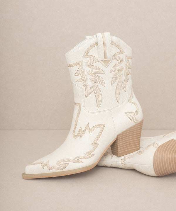 Nanti Embroidered Cowboy Boots