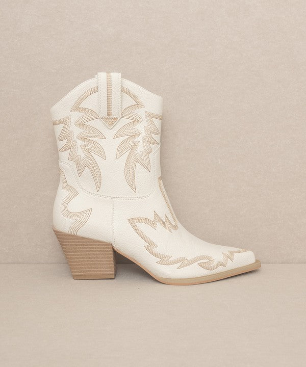 Nanti Embroidered Cowboy Boots