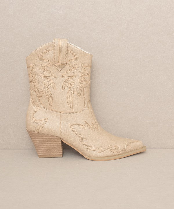Nanti Embroidered Cowboy Boots