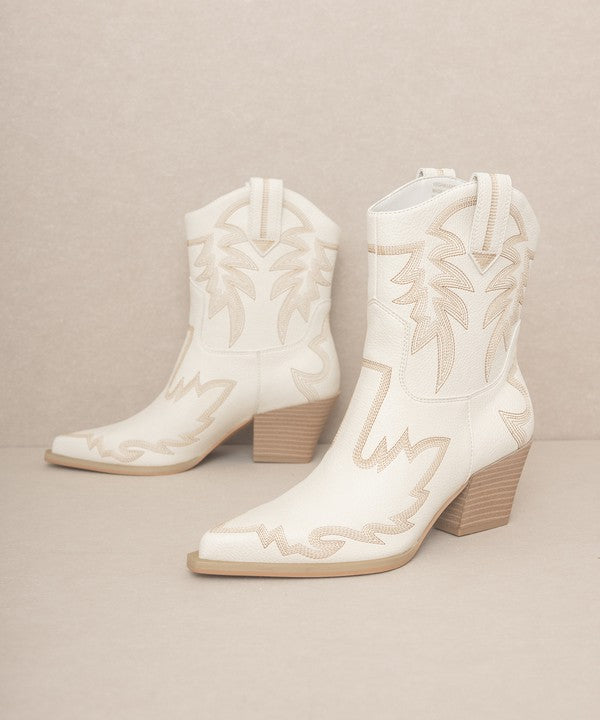 Nanti Embroidered Cowboy Boots