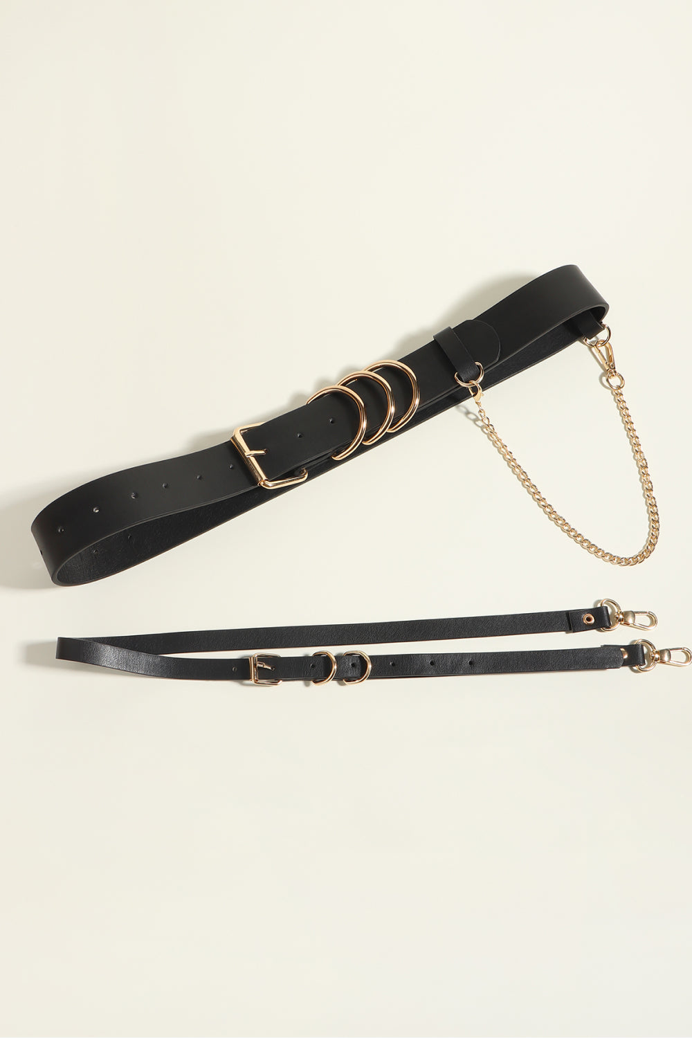 Punk PU Crossbody Belt