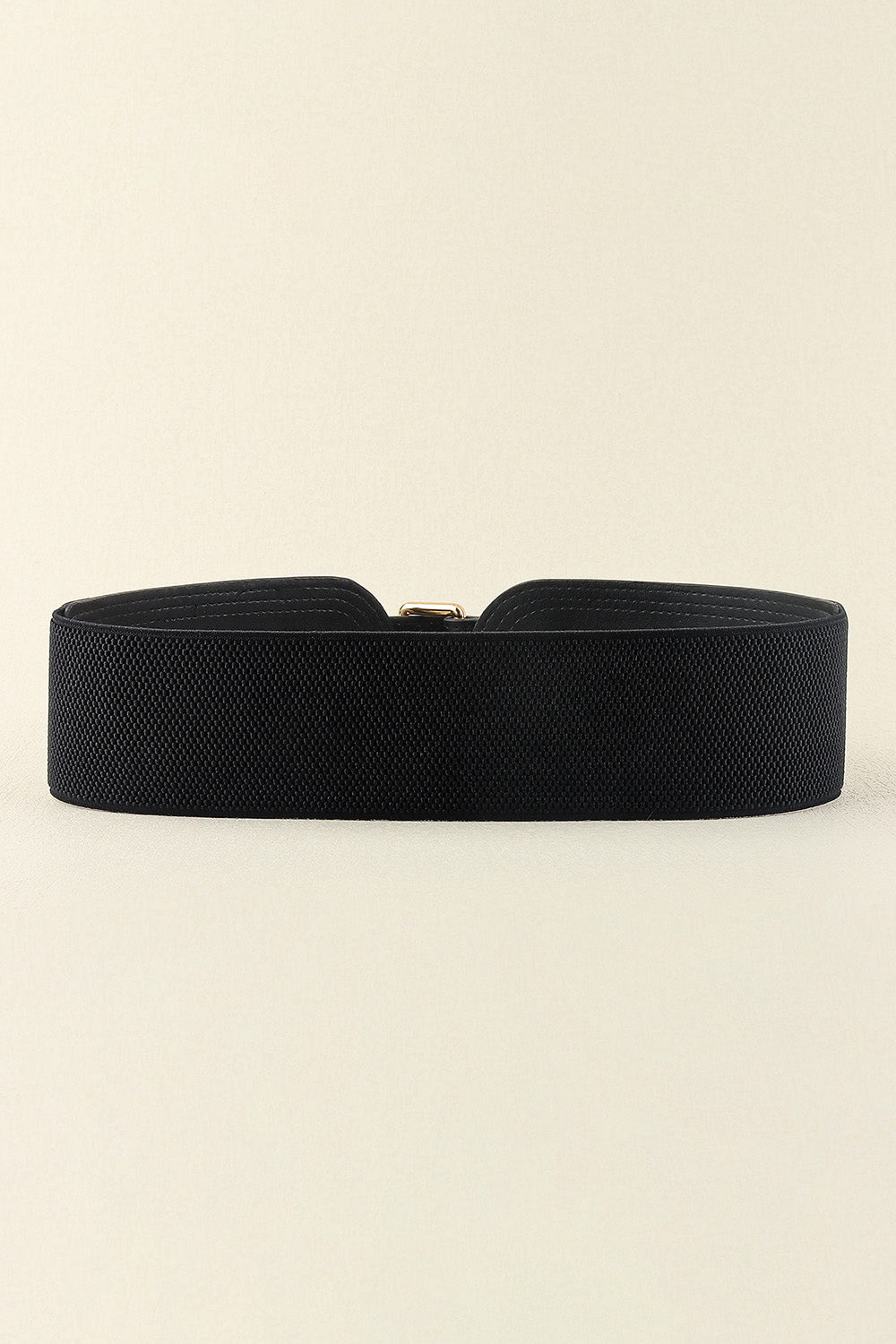 Madison Ave Elastic Wide PU Belt