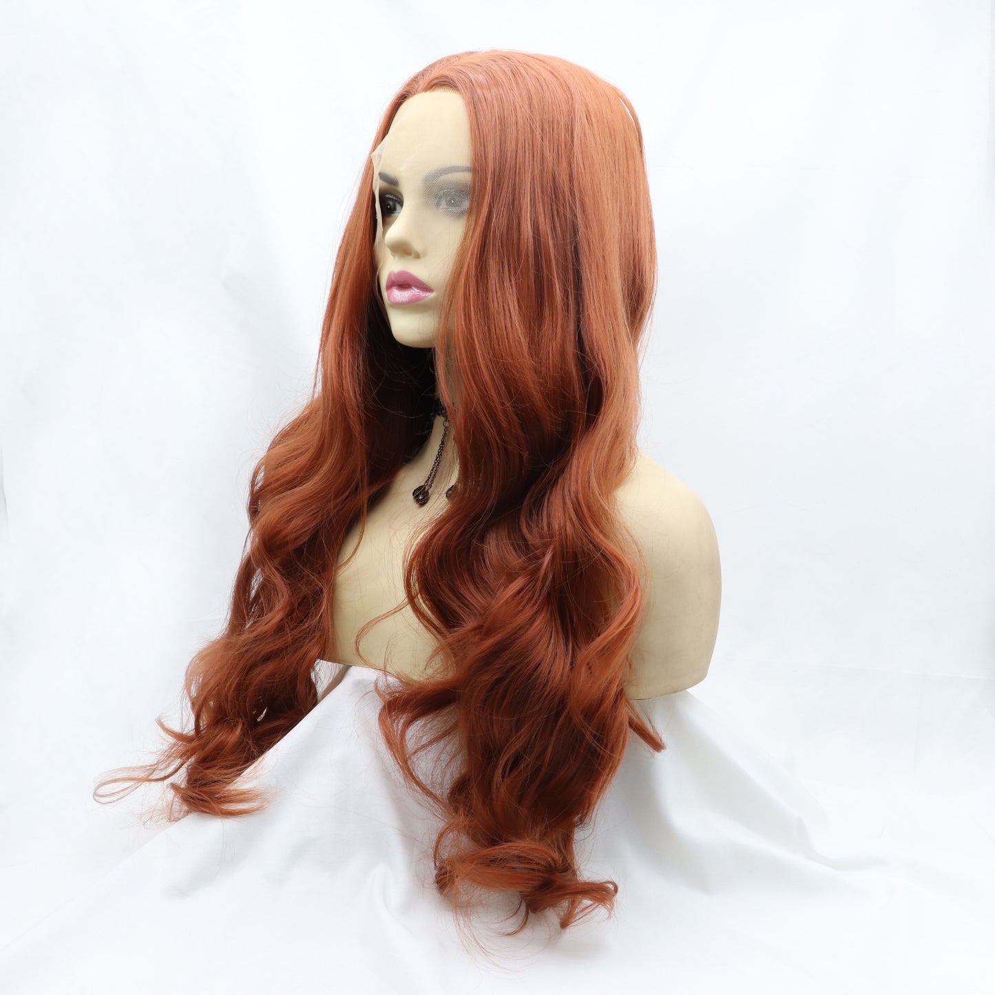 Ivy 13 x 3" Lace Front Wigs Synthetic Long Wavy 24" 130% Density