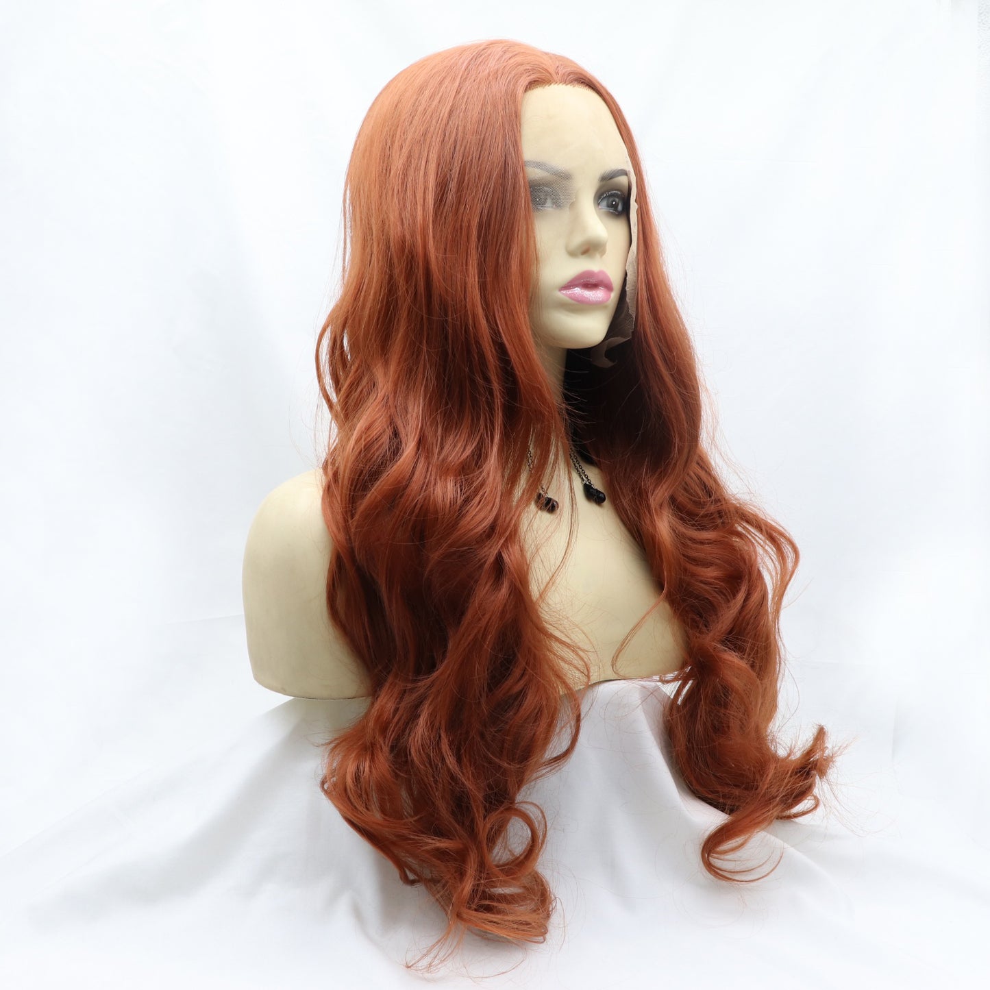 Ivy 13 x 3" Lace Front Wigs Synthetic Long Wavy 24" 130% Density