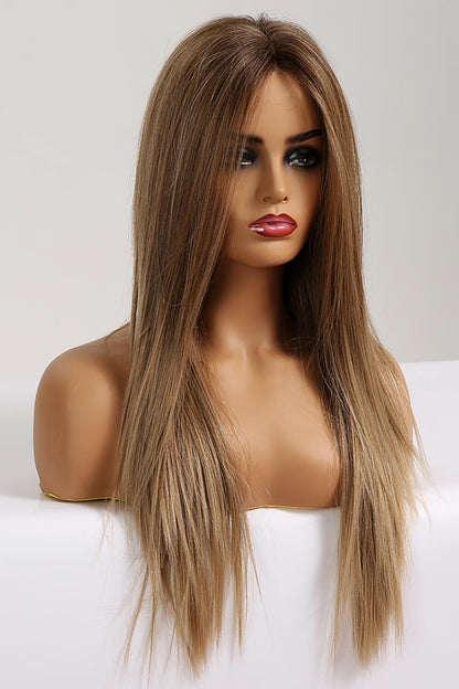 LoLo 13 x 2" Lace Front Wigs Synthetic Long Straight 26'' 150% Density