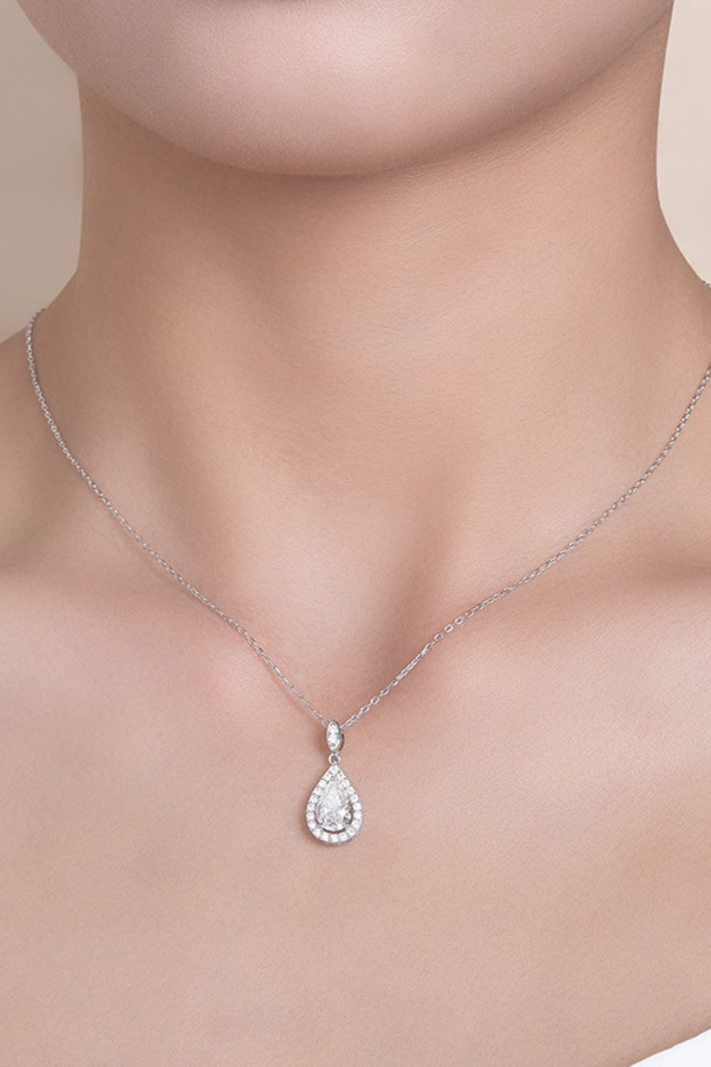 Julietta Sterling Silver Teardrop Necklace