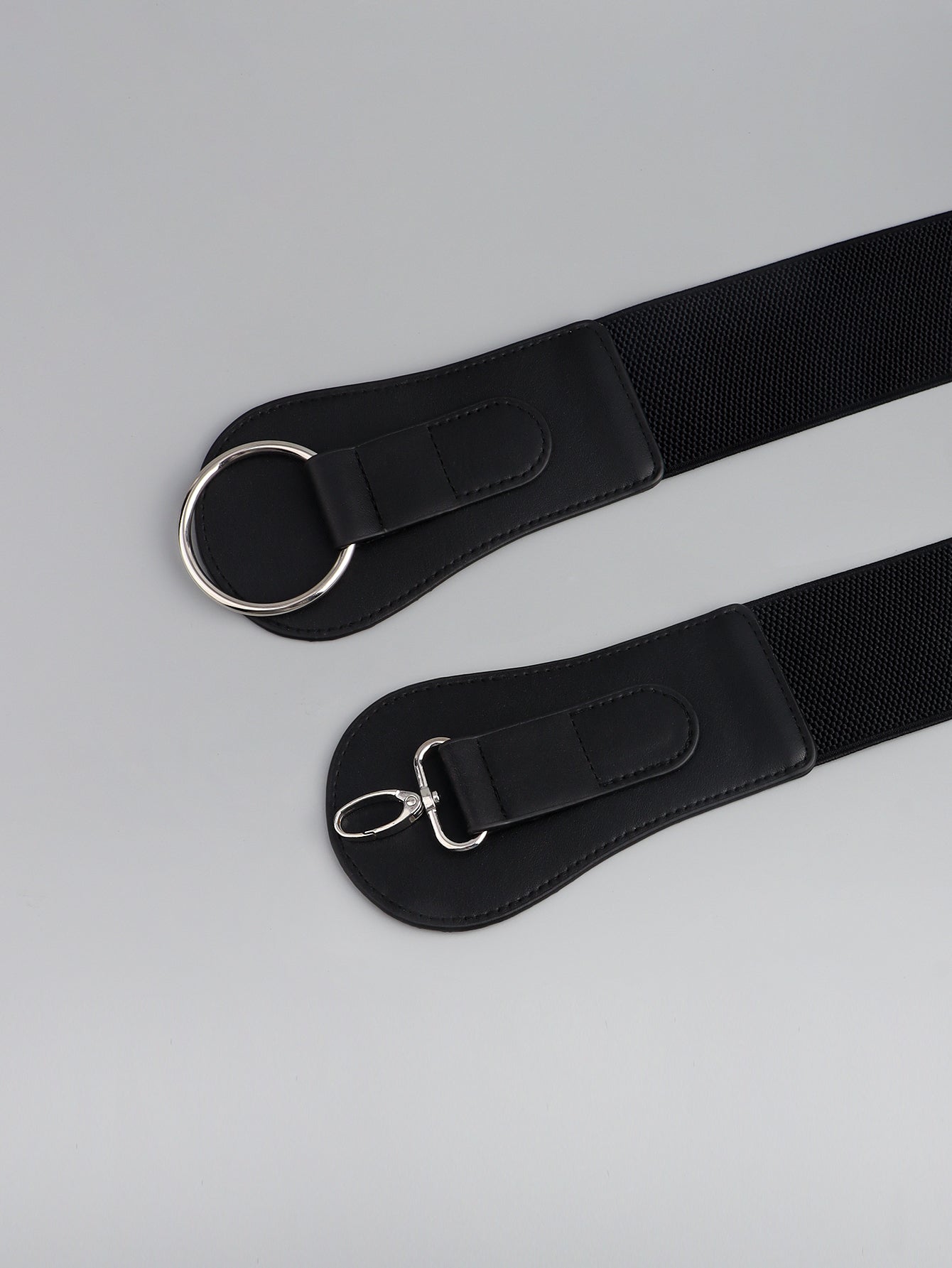 Avenue PU Elastic Wide Belt