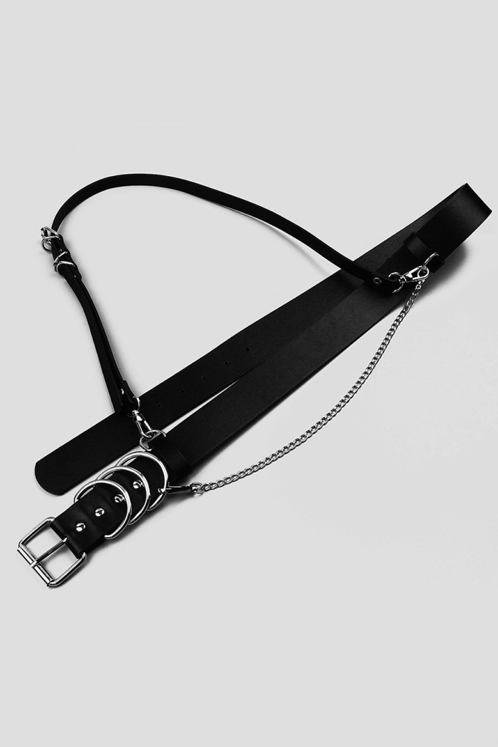 Punk PU Crossbody Belt