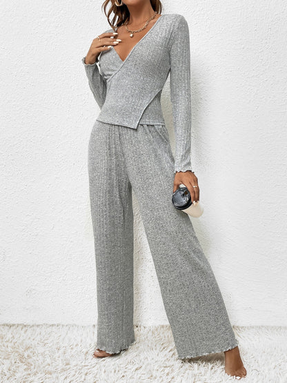 Long Sleeve Top and Pants Set