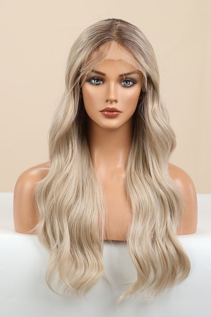 Kenner 13 x 2" Wave Lace Front Synthetic Wigs in Gold 26" Long 150% Density