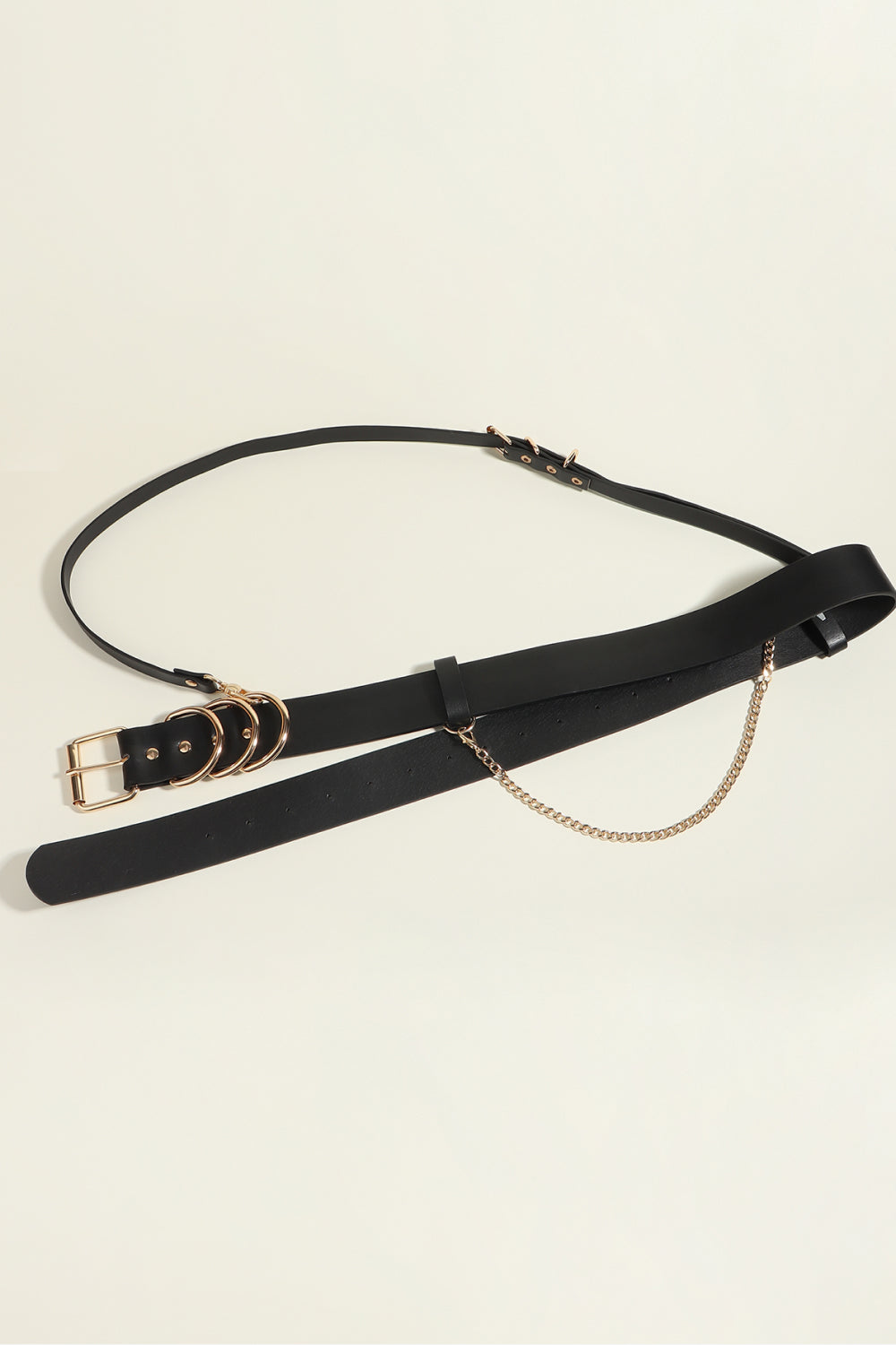 Punk PU Crossbody Belt