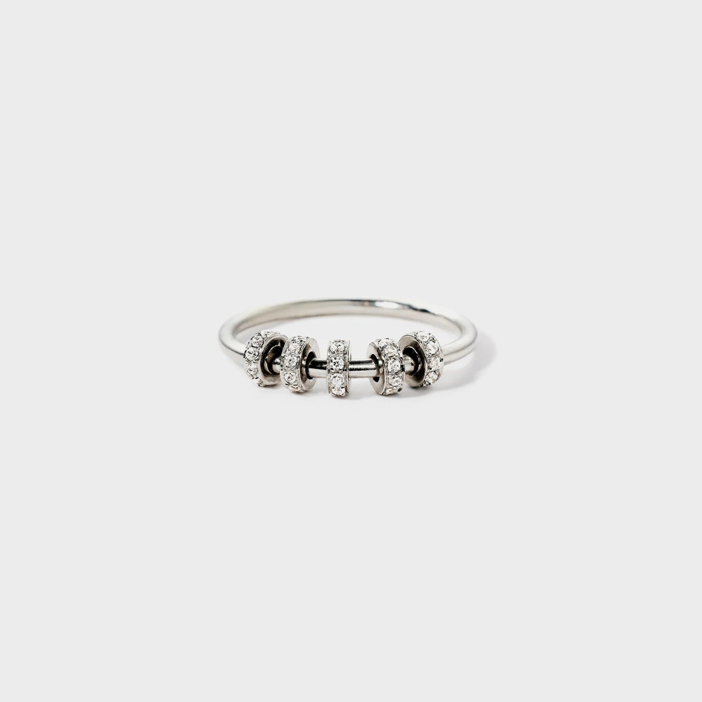 5 Rings Sterling Silver Ring