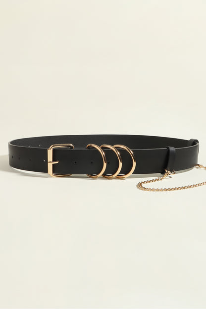 Punk PU Crossbody Belt