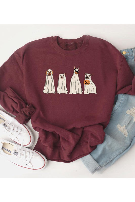 Puppoween Unisex Fleece Sweatshirt