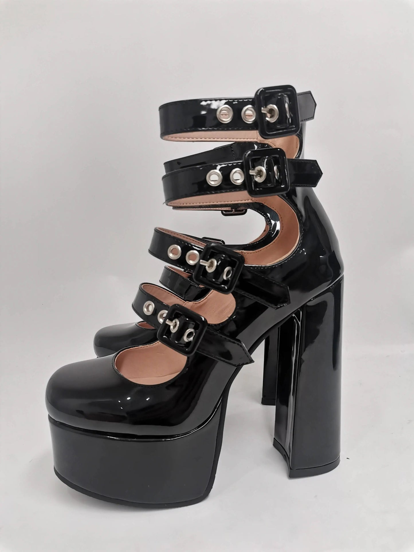 Oh My Heart Mary Jane Pumps - Black