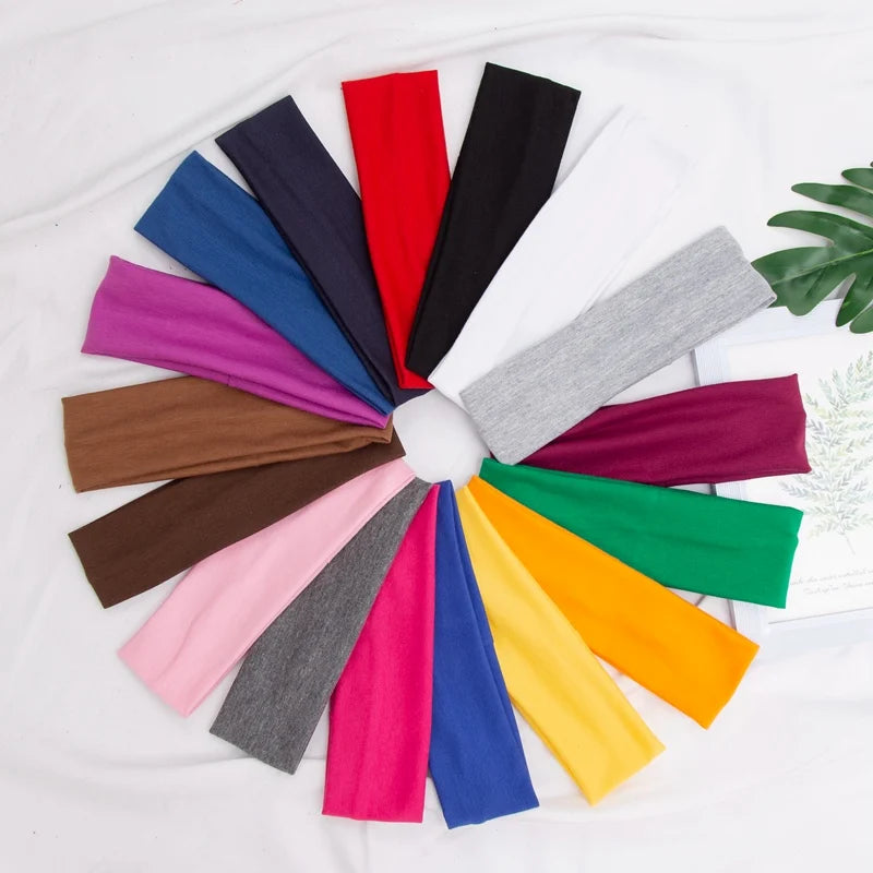 Elastic Cotton Hair Head Band (One Piece)