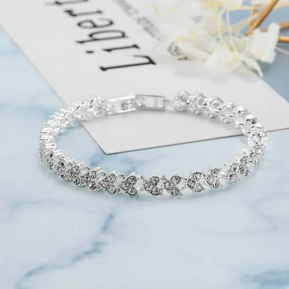 Luxury Roman Crystal Bracelet