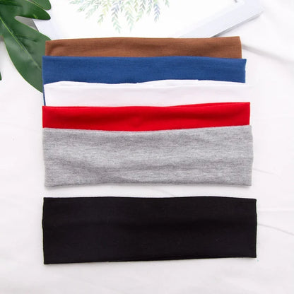 Elastic Cotton Hair Head Band (One Piece)