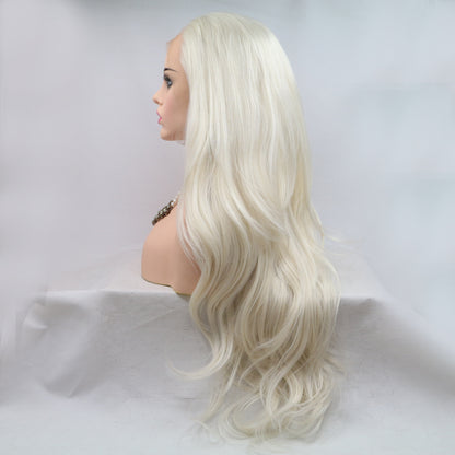 Emmy 13 x 3" Lace Front Wigs Synthetic Long Wavy 24" 130% Density