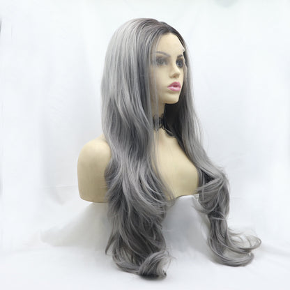 Morgana 13 x 3" Lace Front Wigs Synthetic Long Wavy 24" 130% Density