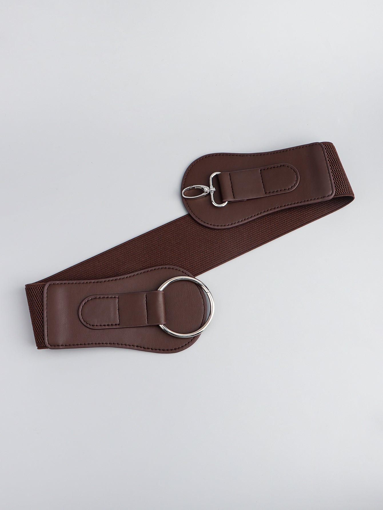 Avenue PU Elastic Wide Belt