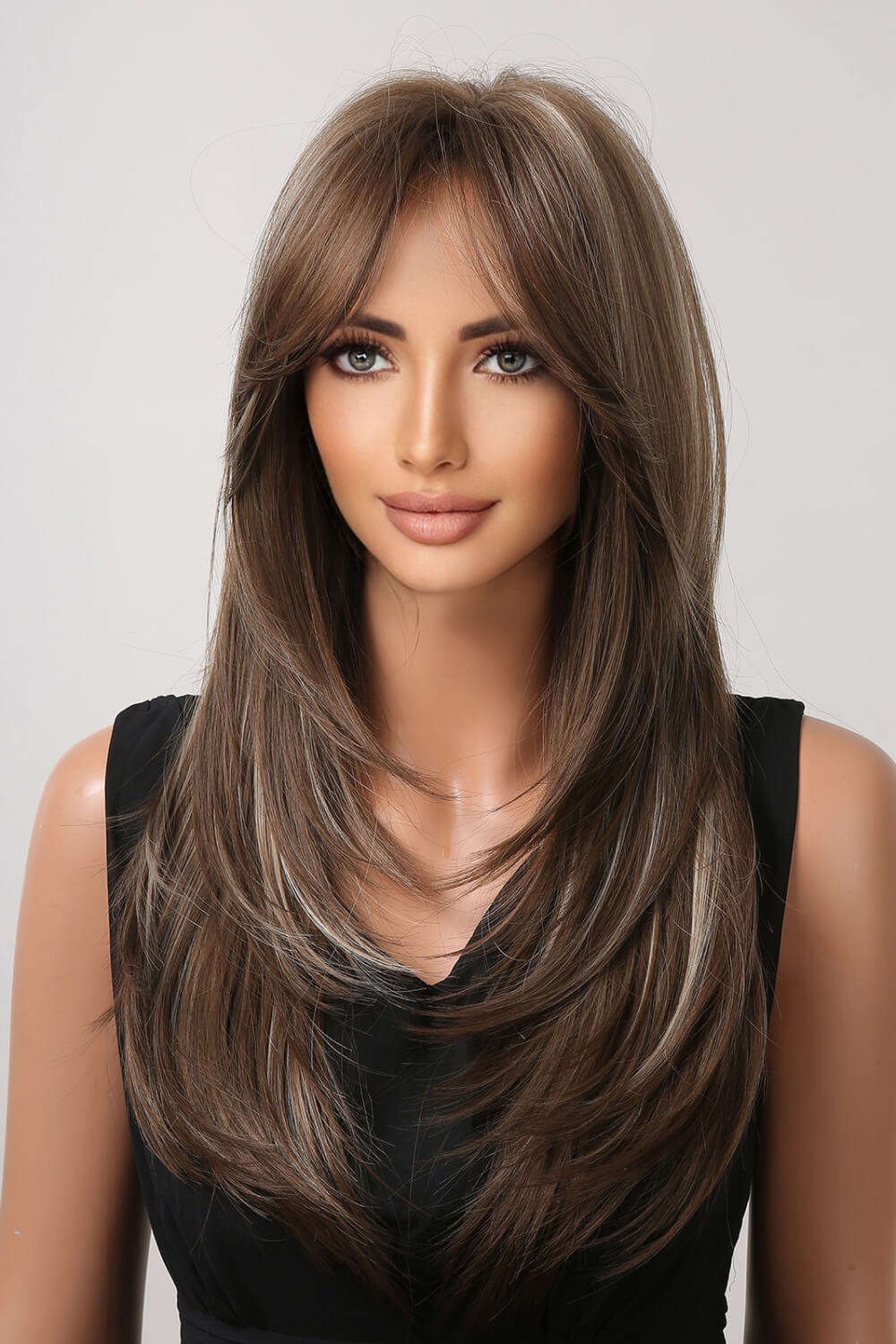 Bevv 13 x 1" Full-Machine Wigs Synthetic Long Straight 22"