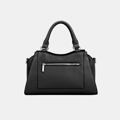 David Jones PU Leather Satchel Handbag