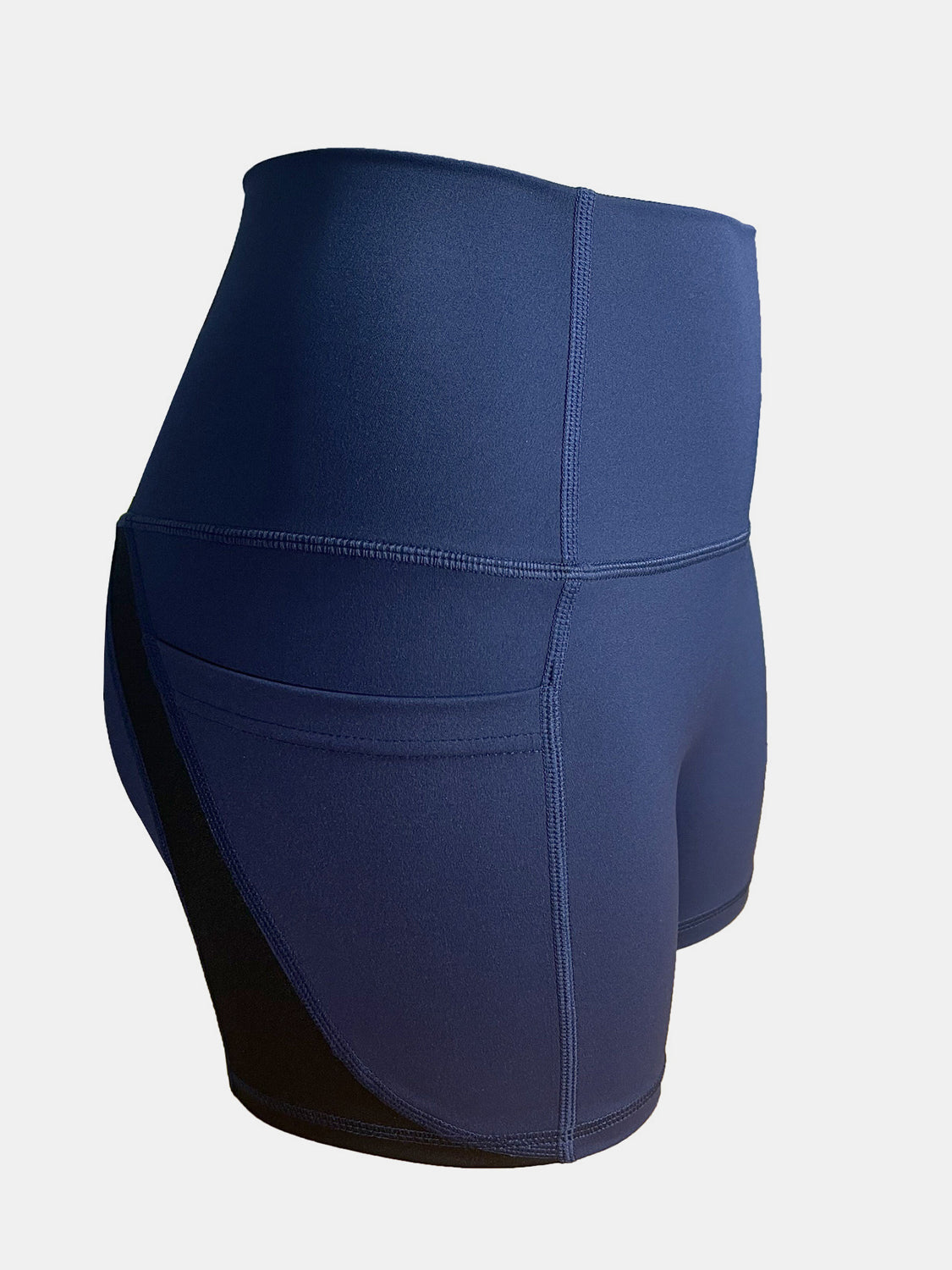 Side Swipe High Waist Active Shorts