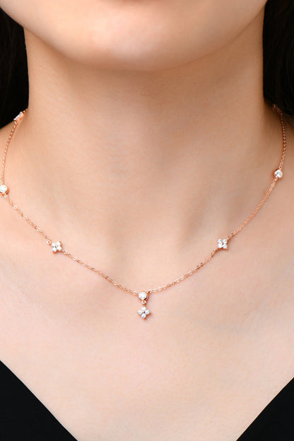 Moissanite 925 Sterling Silver Necklace