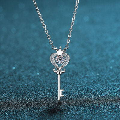 The Key Silver Necklace