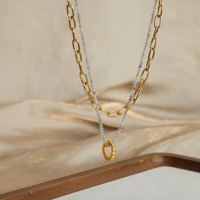 Sophis Double-Layered Necklace