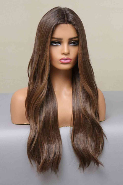 Lane Long Wavy Lace Front Wig