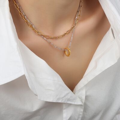 Sophis Double-Layered Necklace