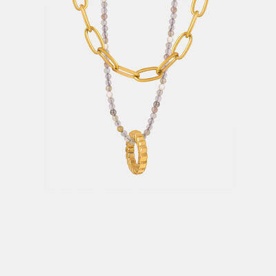 Sophis Double-Layered Necklace