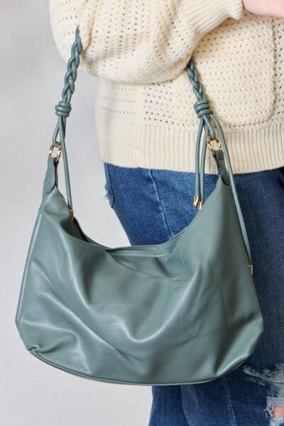 Sina Braided Strap Shoulder Bag