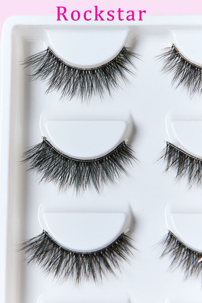 Faux Mink Eyelashes 5 Pairs