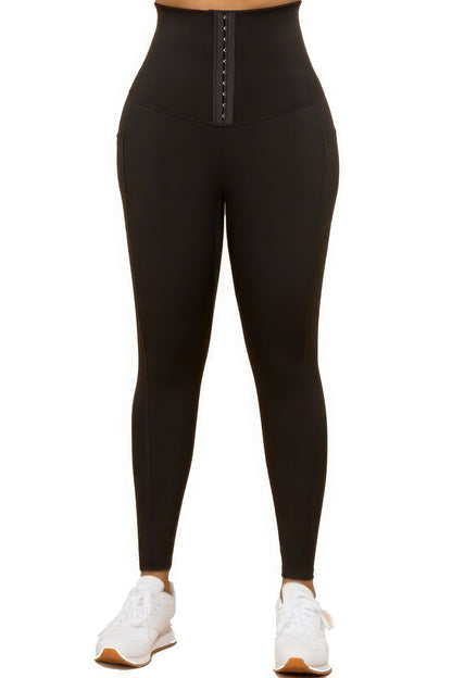 Body Shaper Fashion Yoga Legging - Black