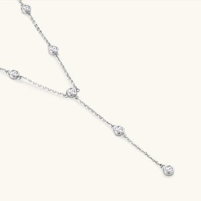 1.1 Carat Moissanite Sterling Silver Necklace